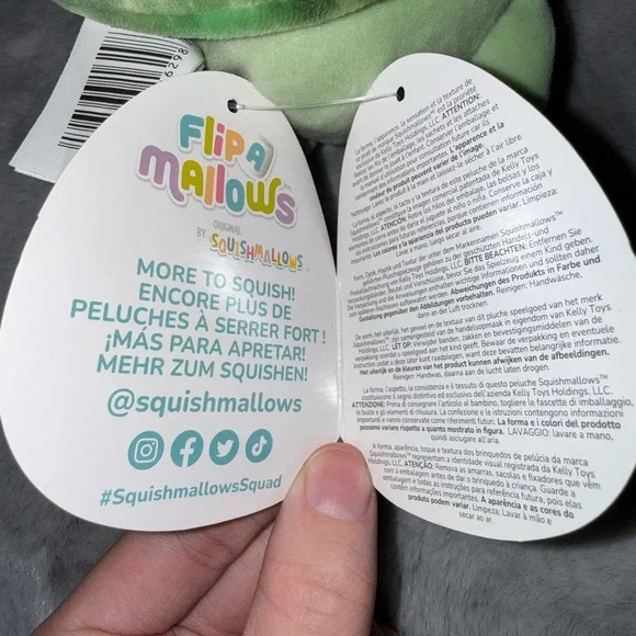 BNWT: 5” Odile & Cole Flip-A-Mallow Squishmallow - Picture 7 of 12